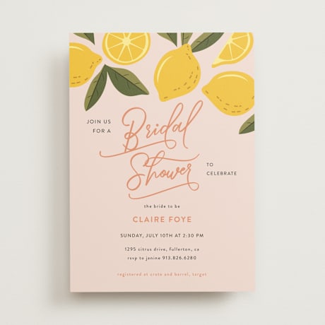 Bridal Shower Invitations