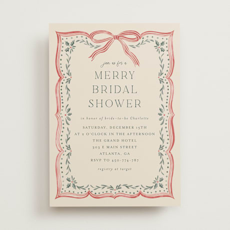 Bridal Shower Invitations