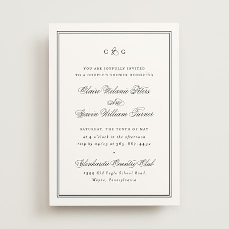Bridal Shower Invitations