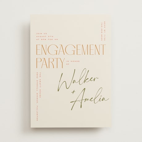Engagement Party Invitations