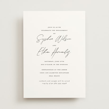 Engagement Party Invitations