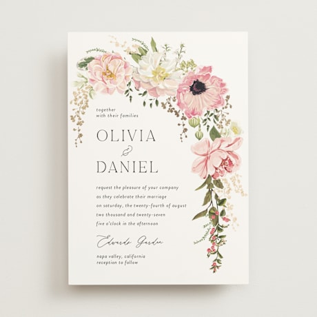 Foil-Pressed Wedding Invitations