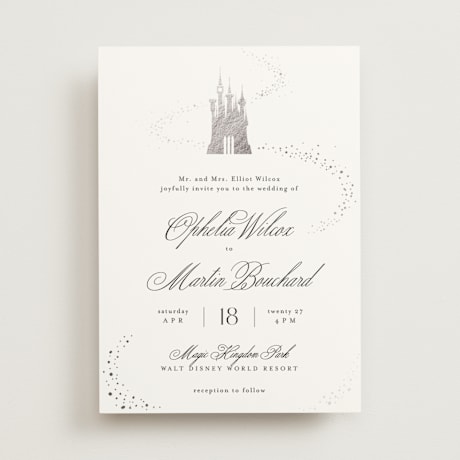 Foil-Pressed Wedding Invitations