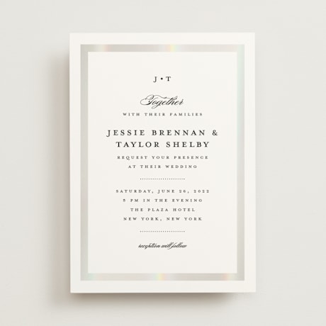Gloss-Press Wedding Invitations