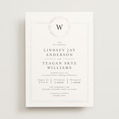 Gloss-Press Wedding Invitations