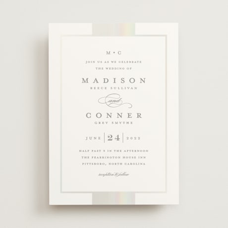 Gloss-Press Wedding Invitations