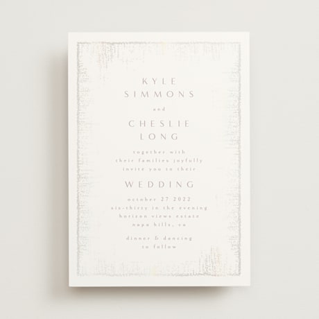Gloss-Press Wedding Invitations