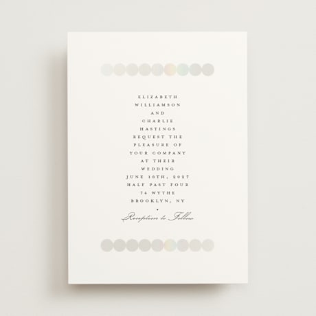 Gloss-Press Wedding Invitations