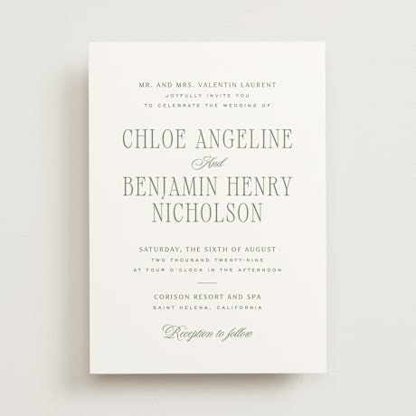 Wedding Invitations