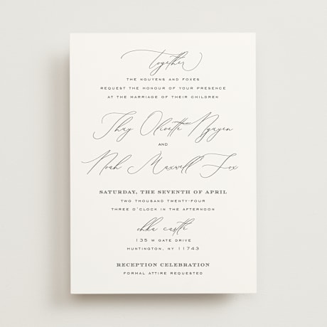 Wedding Invitations