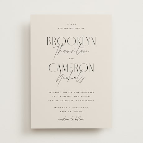 Wedding Invitations