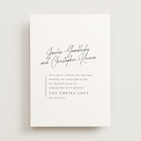 Wedding Invitations