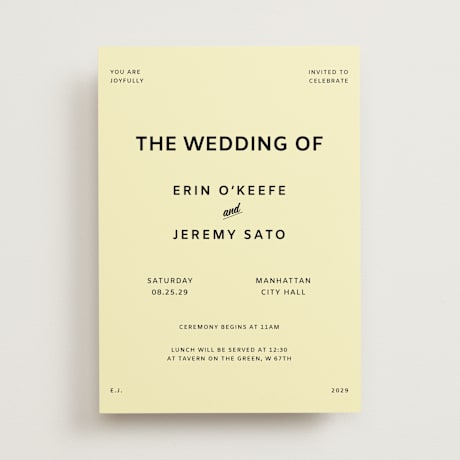Wedding Invitations