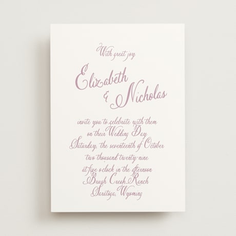 Wedding Invitations