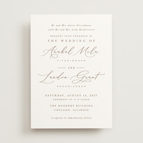 Wedding Invitations