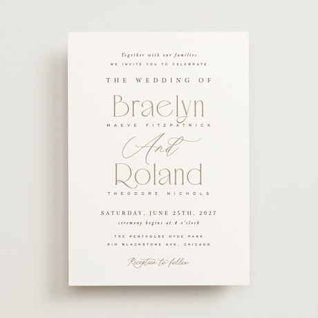 Wedding Invitations