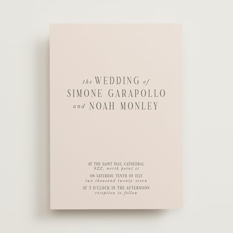 Wedding Invitations