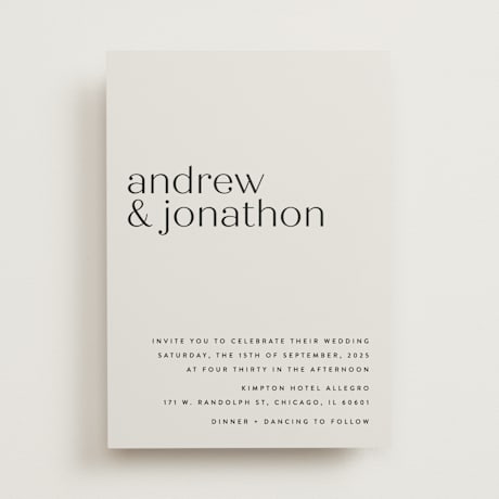 Wedding Invitations