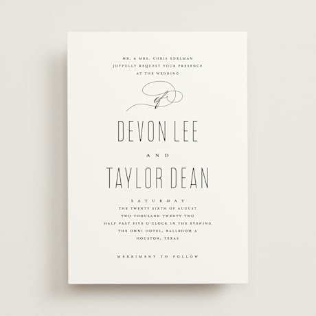 Wedding Invitations