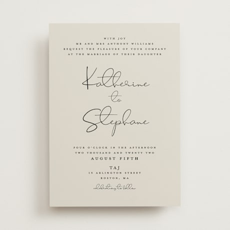 Wedding Invitations