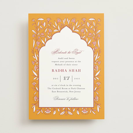 Mehndi Invitations