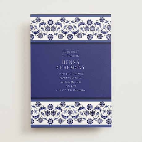 Mehndi Invitations
