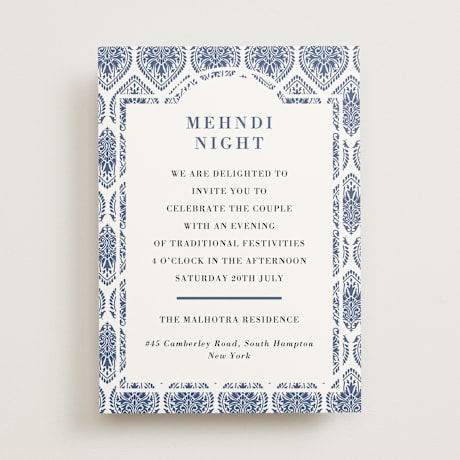 Mehndi Invitations