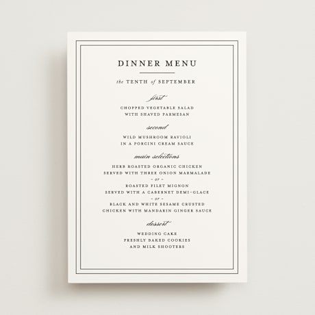 Menus