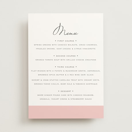 Menus