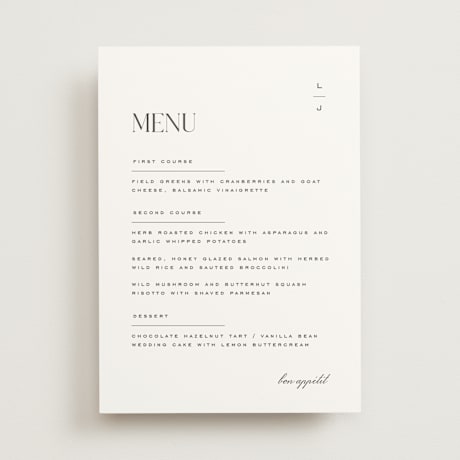 Menus