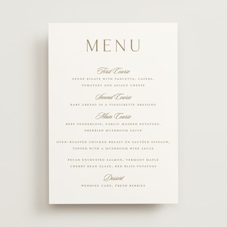 Menus