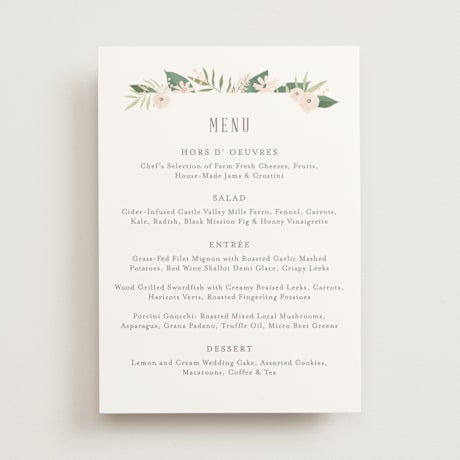 Menus