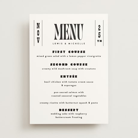 Menus