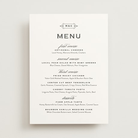 Menus