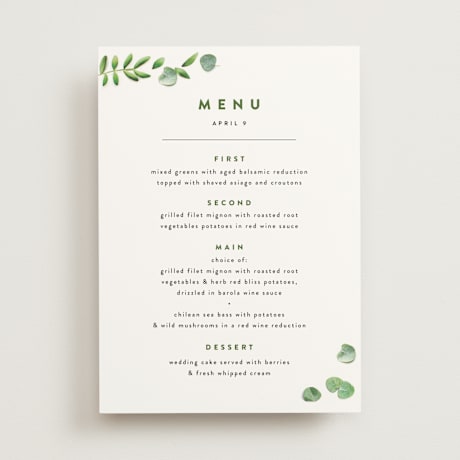 Menus