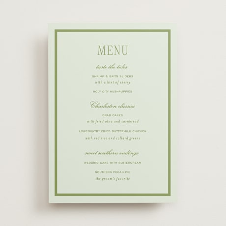 Menus
