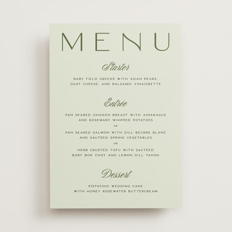 Menus