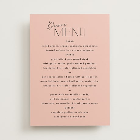 Menus
