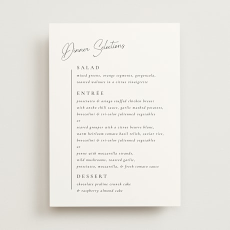 Menus