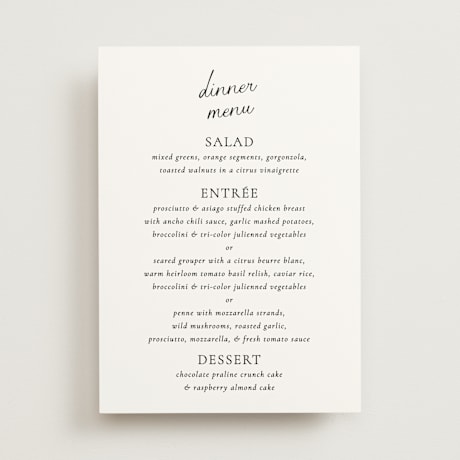 Menus