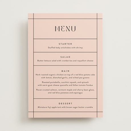 Menus