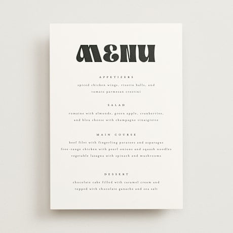 Menus