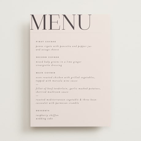 Menus