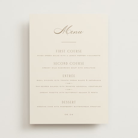 Menus