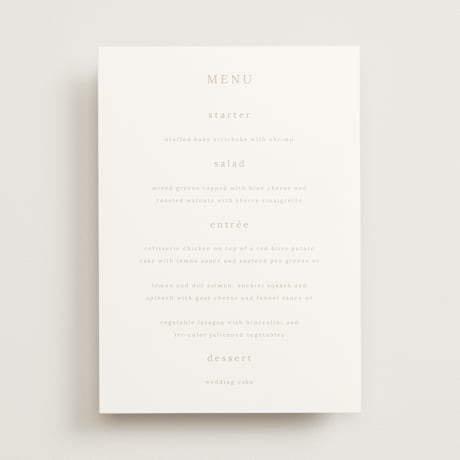 Menus