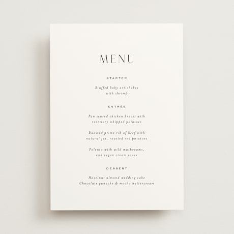 Menus