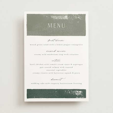 Menus