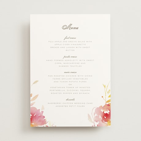 Menus