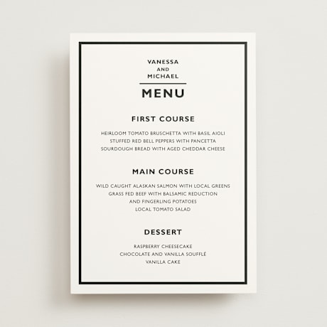 Menus