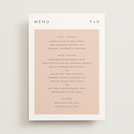 Menus